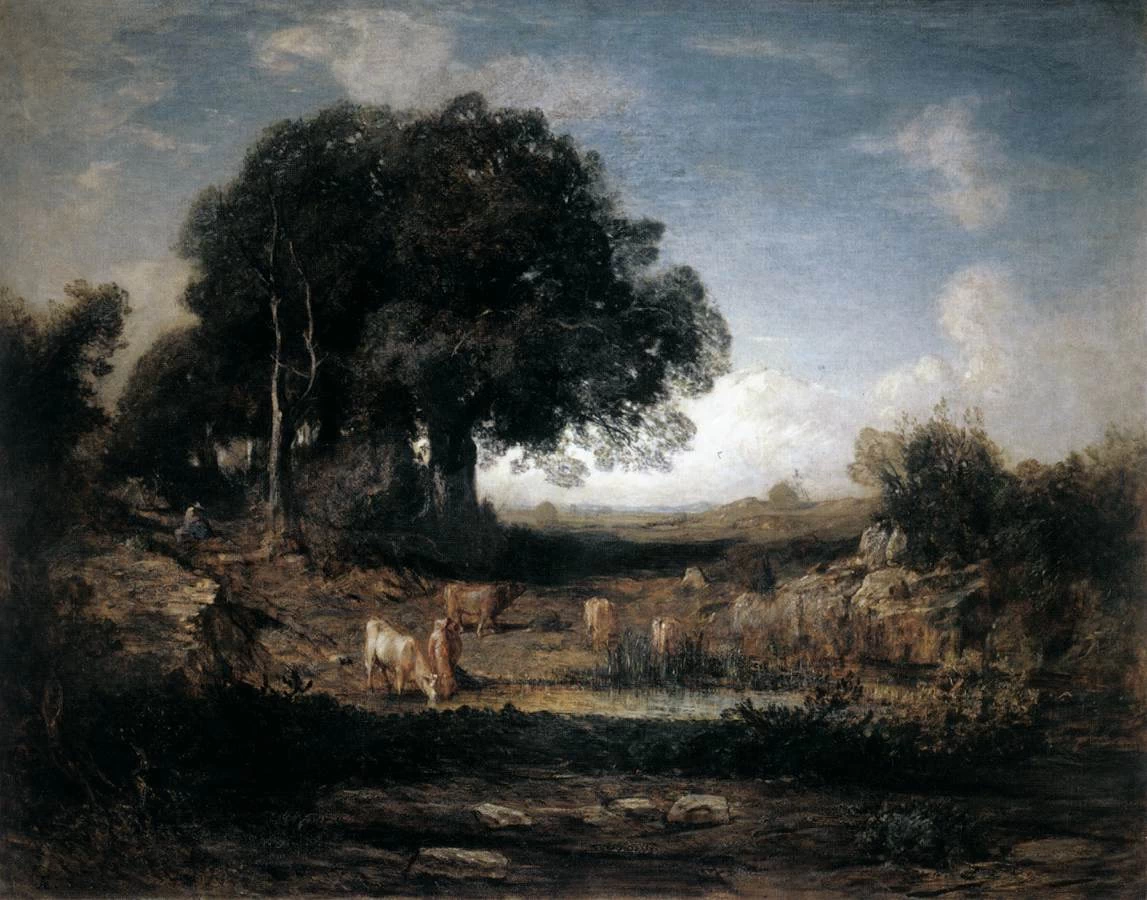 La campagna, 1855 - Galleria d’Arte Moderna, Palazzo Pitti, Firenze